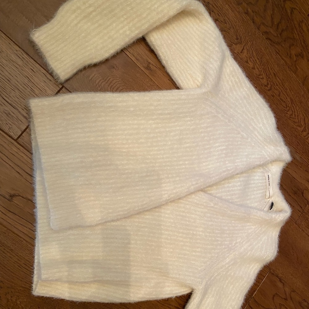 Anthro eyelash cardigan